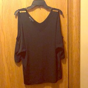 INC International Concepts Sz XL Cold Shoulder Top